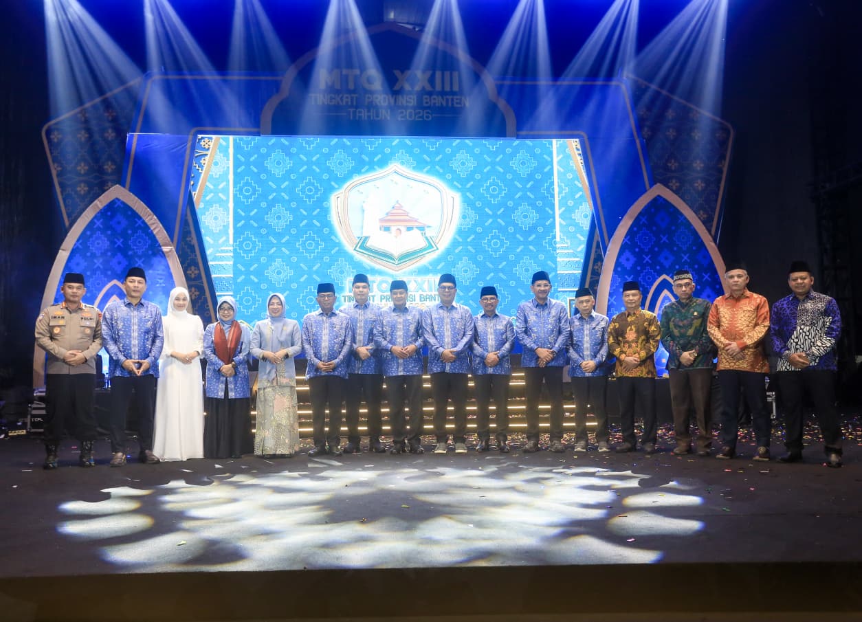 Ketua DPRD Banten H. Fahmi Hakim Hadiri Pembukaan MTQ XXIII Provinsi Banten 2026